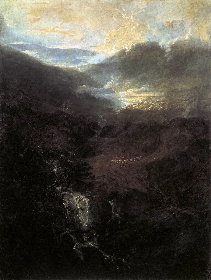 Mattina tra i Coniston Fells, 1845 - Tate Gallery, Londra